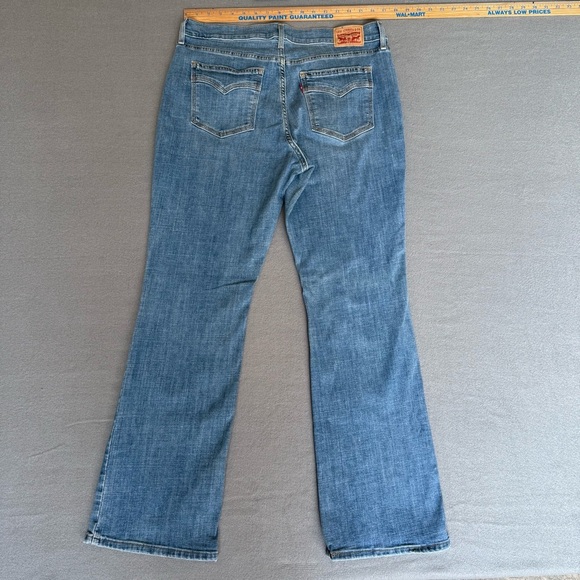 Levi’s Classic Boot Washed Blue Women's Jeans size 14  Stretch - Picture 1 of 11